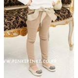 Girls Ribbon Pants ZGP 404 Khaki